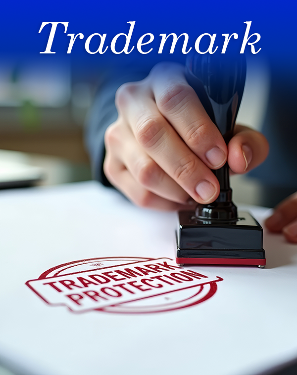 Trademark for Website Trademark Protection Stamp