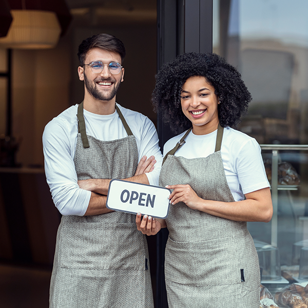 Shaking Hands with Female Attorney